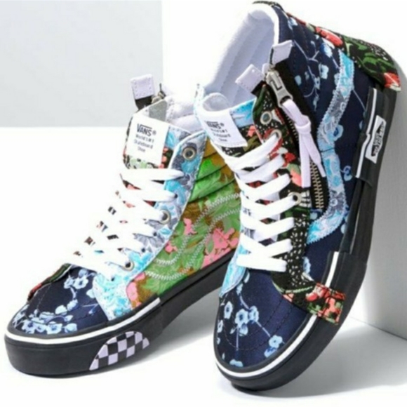 Vans Shoes - Vans Sk8-Hi Reissue Cap Floral Sneaker